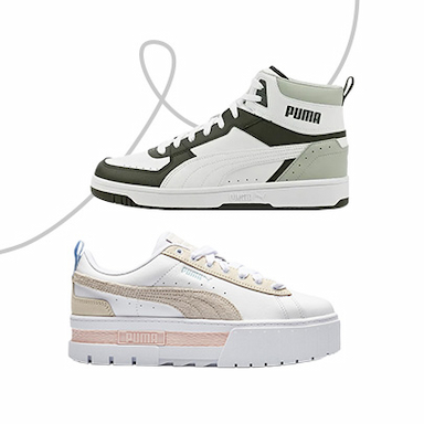 Shoes from a famous brand